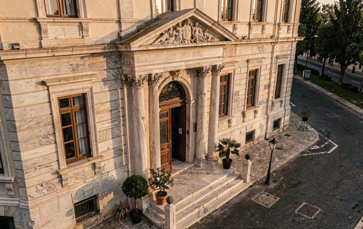 Εξωτερική άποψη σχολής